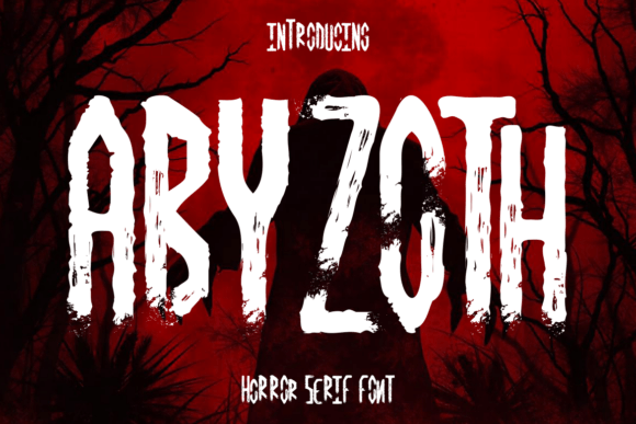 Abyzoth: A Bold Blackletter Font