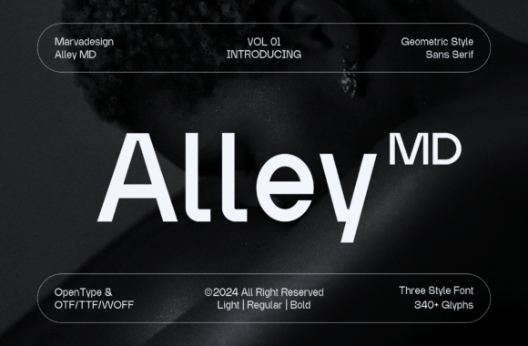 Alley Md Font for Creative Projects