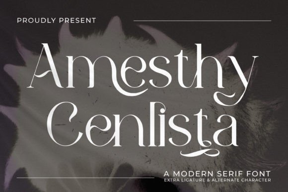 Amesthy Cenlista: A Stylish Serif for Business