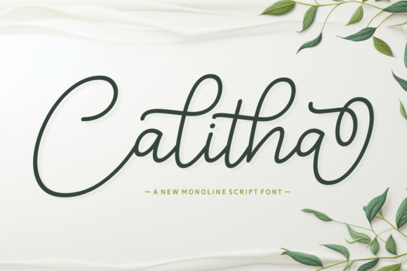 Calitha: A Elegant Font for Business