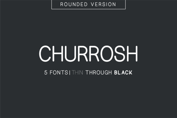 Churrosh: A Fun Sans Serif Font