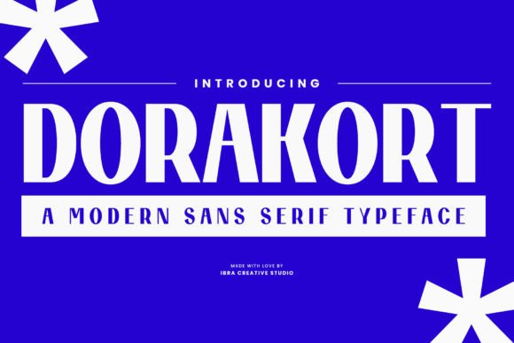Dorakort: Modern Font for Digital Marketing