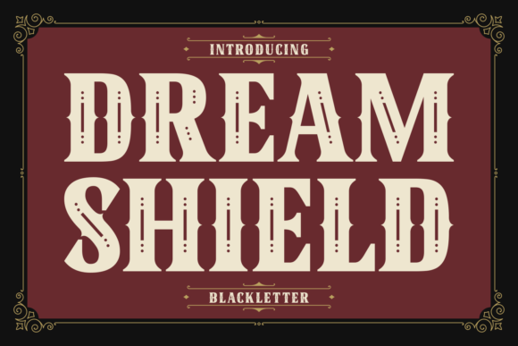 Dream Shield Font for Creative Projects