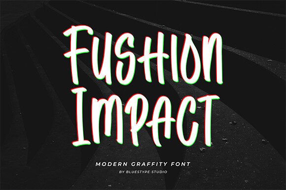 Fushion Impact: A Bold Type for Modern Design