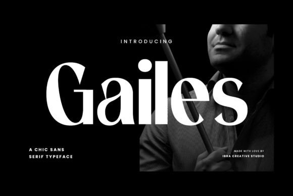Gailes Font: Modern Elegance for Crafters