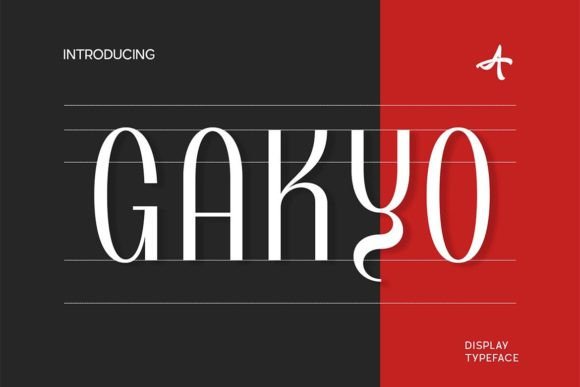 Gakyo: Modern Typography for Editorial Design