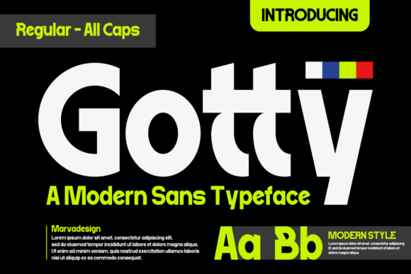 Gotty: A Font for Modern Business