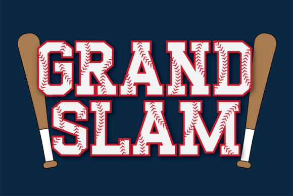 Grand Slam Font: Bold & Sporty