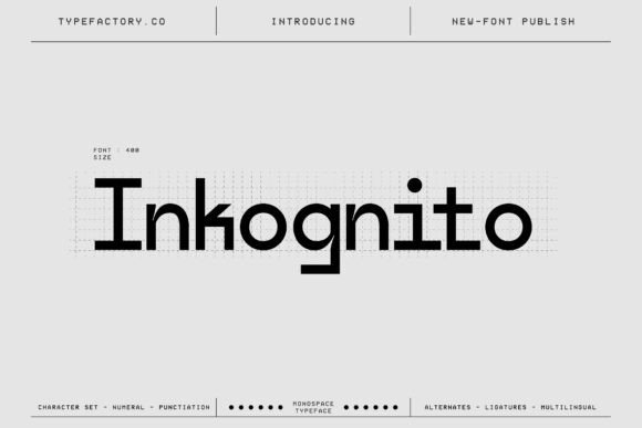 Inkognito Font for Professional Branding