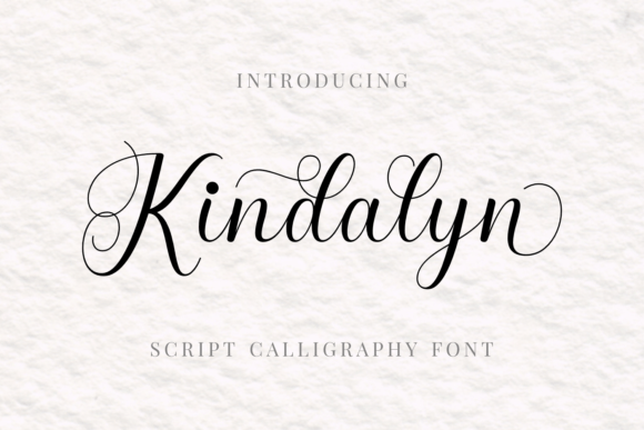 Kindalyn: A Warm Script Font for Campaigns