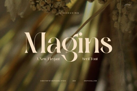 Magins: A Serif Font for Modern Marketing