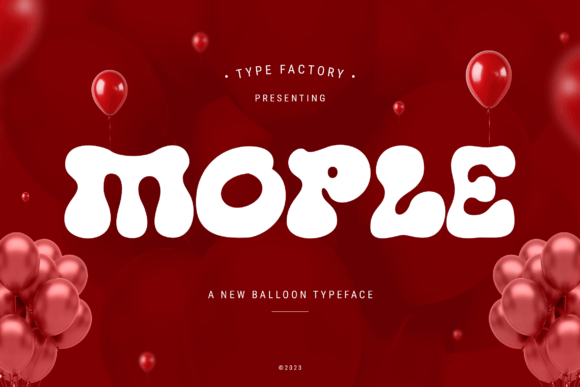 Mople: A Playful Font for Creative Makers