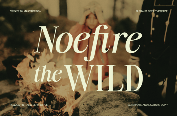 Noefire: A Bold Serif for Real-World Design