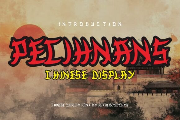 Pecihnans: A Bold Font for Business