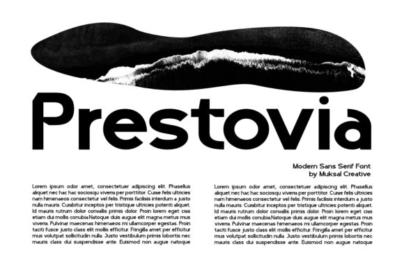 Prestovia: A Font for Confident Campaigns