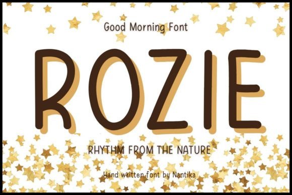 Rozie: A Nature-Inspired Font for Campaigns