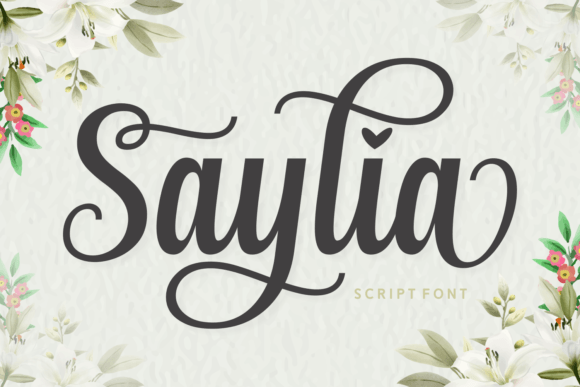 Saylia: A Script Font for Web Design