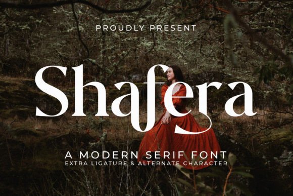 Shafera: A Serif Font for Elegant Design