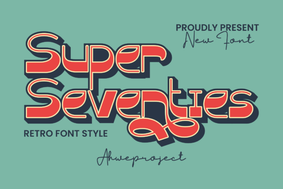 Super Seventies: A Vintage Sans Serif for Creative Brands