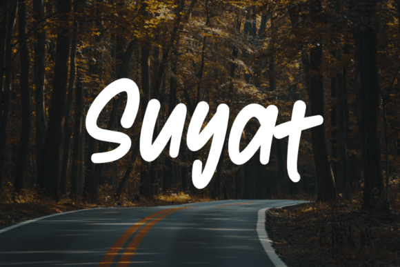 Suyat: A Creative Font for Makers