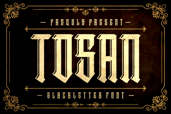 Tosan: A Bold, Versatile Display Font