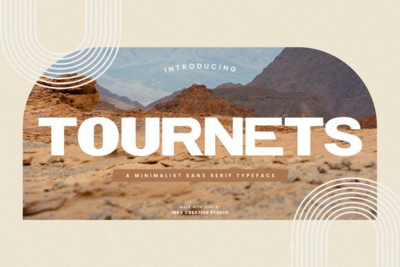 Tournets: A Modern Sans Serif for Clean Design